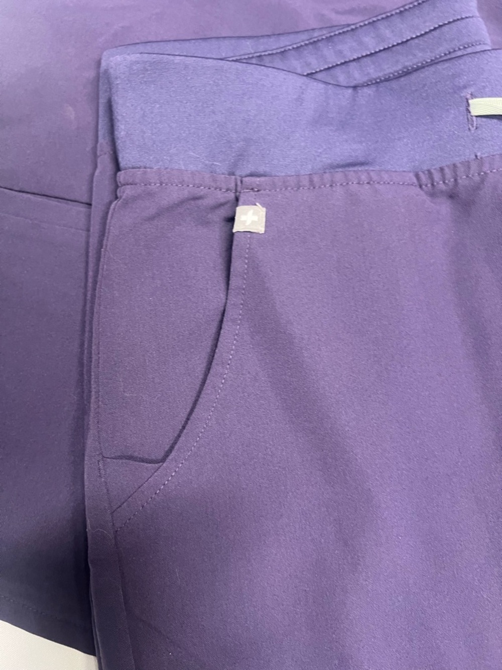 FIGS scrubs in purple shadow - Picture 2 of 7